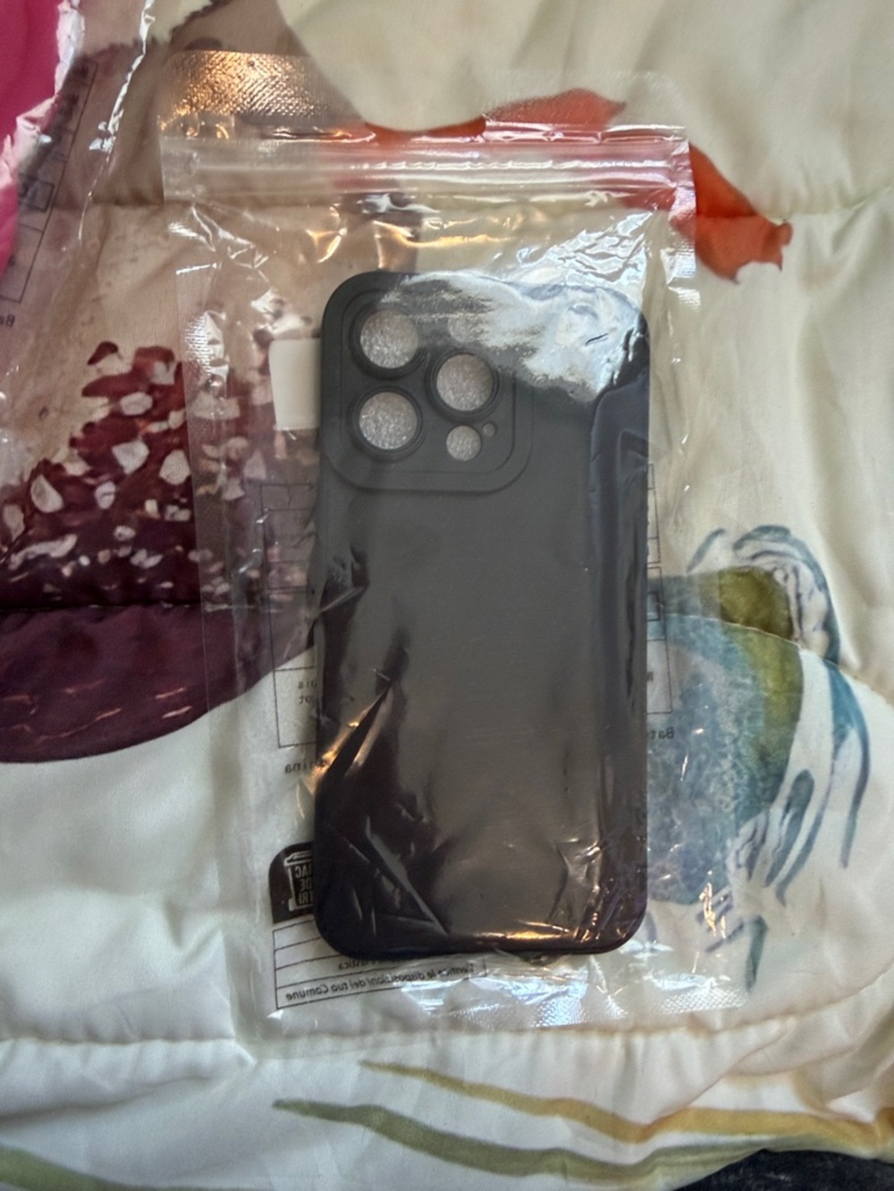 3/$10 Black Phone Case for Cell Phones - Durable Protective Cover 13 pro